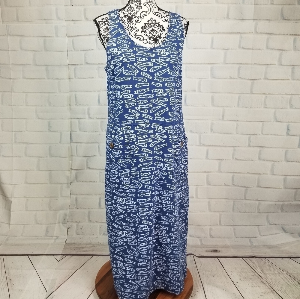 Corkey's Kids sz M sleeveless dress pockets